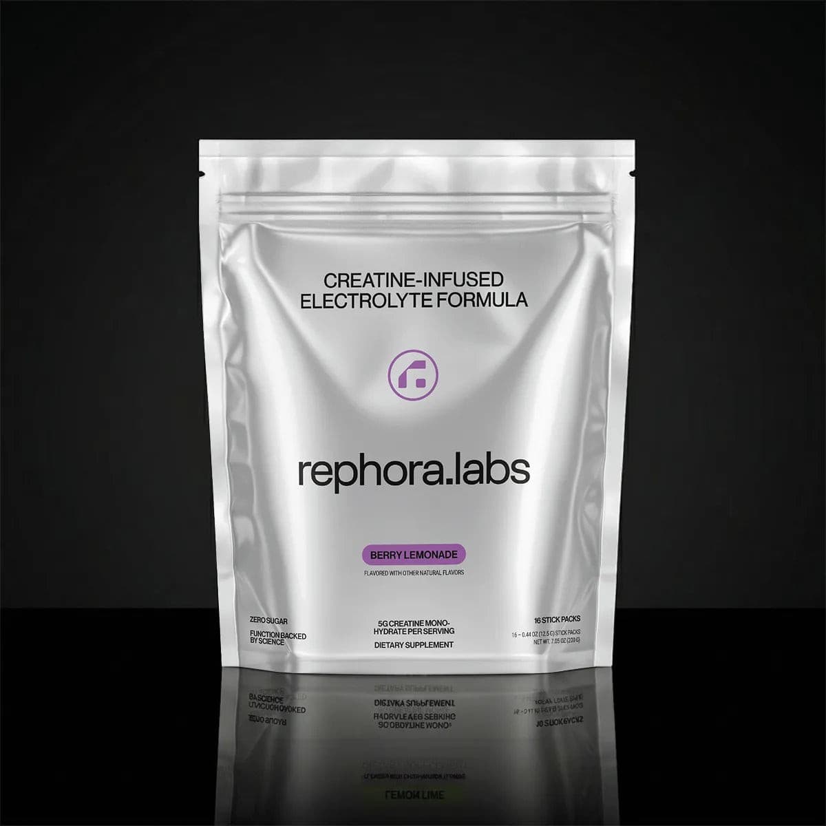 Rephora Labs Berry Lemonade pouch, product-page primary pack shot